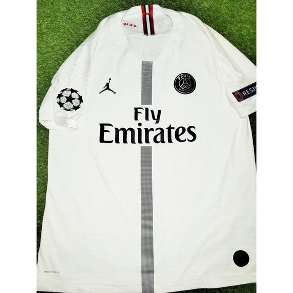 Neymar Psg Paris Saint Germain JORDAN PLAYER ISSUE 2018 2019 Third Soccer Jersey - Picture 2 of 13